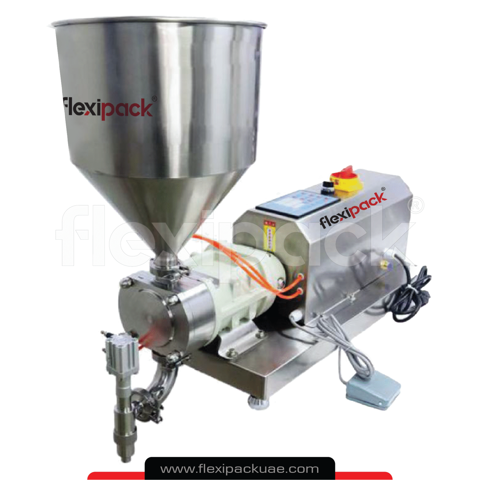 SEMI AUTOMATIC 1 NOZZLE SERVO LOBE PUMP FILLING MACHINE – FLEXI PACK ...
