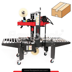 SEMI AUTOMATIC CARTON SEALING MACHINE TOP AND BOTTOM BELT (FTM-FJ-1S)