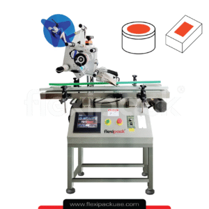 AUTOMATIC COMPACT TYPE TOP SIDE LABELING MACHINE