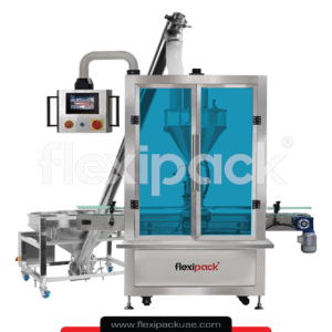 AUTOMATIC INLINE SERVO AUGER FILLING MACHINE