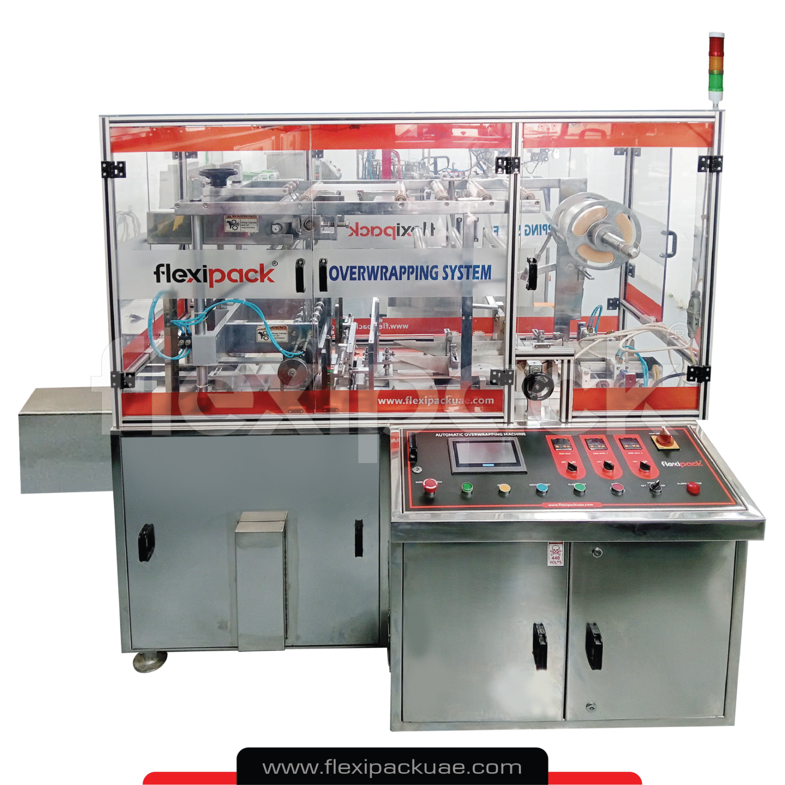 AUTOMATIC OVERWRAPPING MACHINE – FLEXI PACK MACHINERY