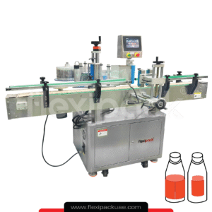 AUTOMATIC POSITIONING/ORIENTATION WRAPAROUND LABELING MACHINE