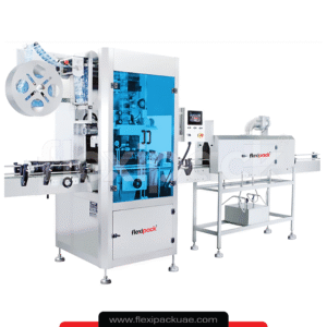 AUTOMATIC SERVO SLEEVE SHRINK LABELING MACHINE