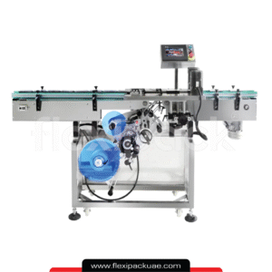 AUTOMATIC BOTTOM LABELING MACHINE