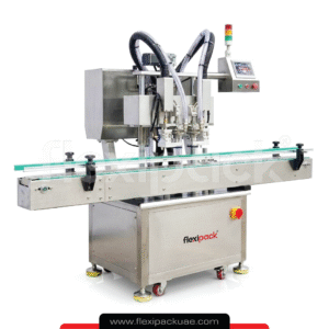 AUTOMATIC SERVO 2 NOZZLE BOTTLE TRACKING FILLING MACHINE (ROBO FILLER)